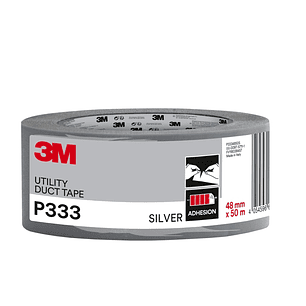 3M Cinta Adhesiva Americana - 48mm x 50m - Color Plata