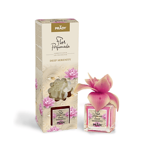 Prady Ambientador Flor Perfumada Deep Serenity - Frasco de Cristal 90ml