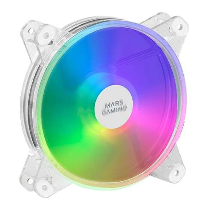 Mars Gaming Ventilador 120mm - Iluminacion RGB - Velocidad Max. 1100rpm 1