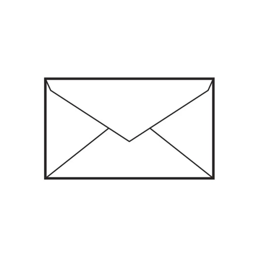 Sam Pack de 100 Sobres de Papel 90grs - Medidas 70x105mm - Color Blanco 1