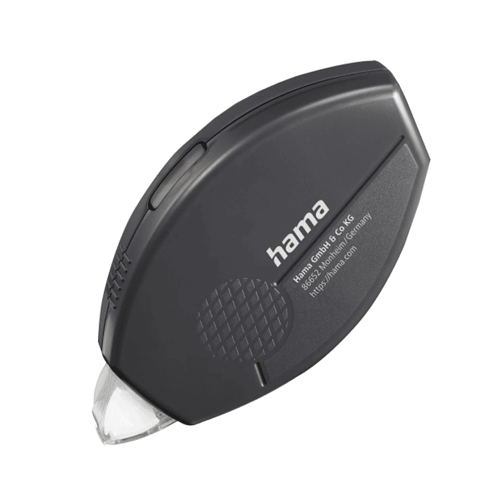 Hama Rollo Dispensador de Adhesivo de 12m - Adhesion Permanente - Manualidades y Fotografia - Color Negro 1