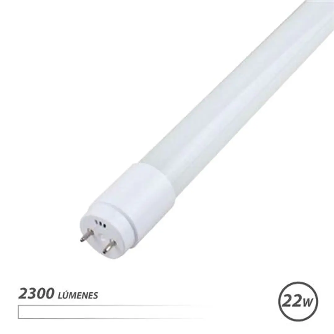 Elbat Tubo LED Cristal 22W 150cm Luz Blanca - Color Blanco 1