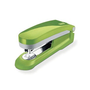 Novus Evolution E 25 Fresh Grapadora + Caja de 200 Grapas 24/6 - Hasta 25 Hojas - Grapado Cerrado, Abierto y Clavado - Color Verde