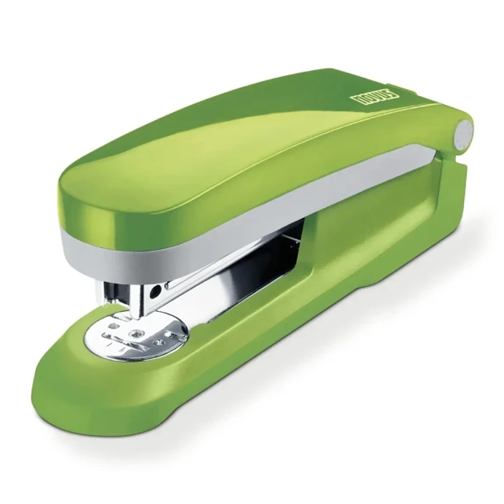 Novus Evolution E 25 Fresh Grapadora + Caja de 200 Grapas 24/6 - Hasta 25 Hojas - Grapado Cerrado, Abierto y Clavado - Color Verde 1