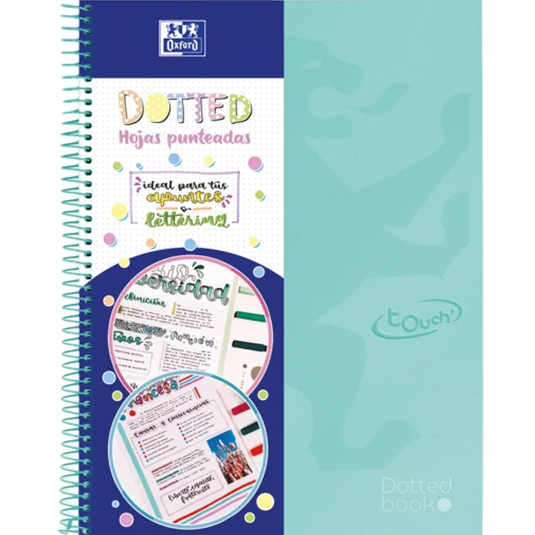Oxford School Touch Europeanbook Dotbook A4+ - Tapa Extradura - Dots 5x5 - 80 Hojas 1