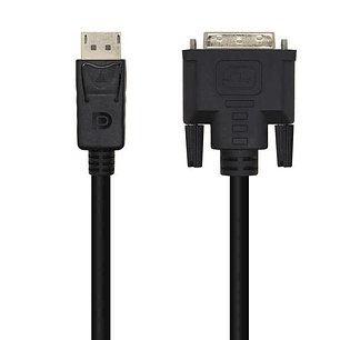 Aisens Cable Conversor Displayport a DVI - DP/M-DVI/M - 3.0m - Color Negro