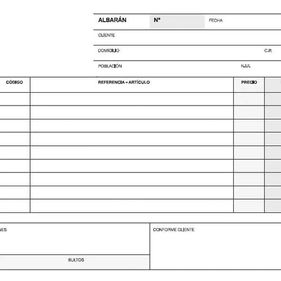 Apli Talonario Albaran 1/4 Apaisado Triplicado A-121 - 210x148mm - Copias Autocopiativas - Numeracion Secuencial - Papel Autocopiativo Blanco Color Bl 1