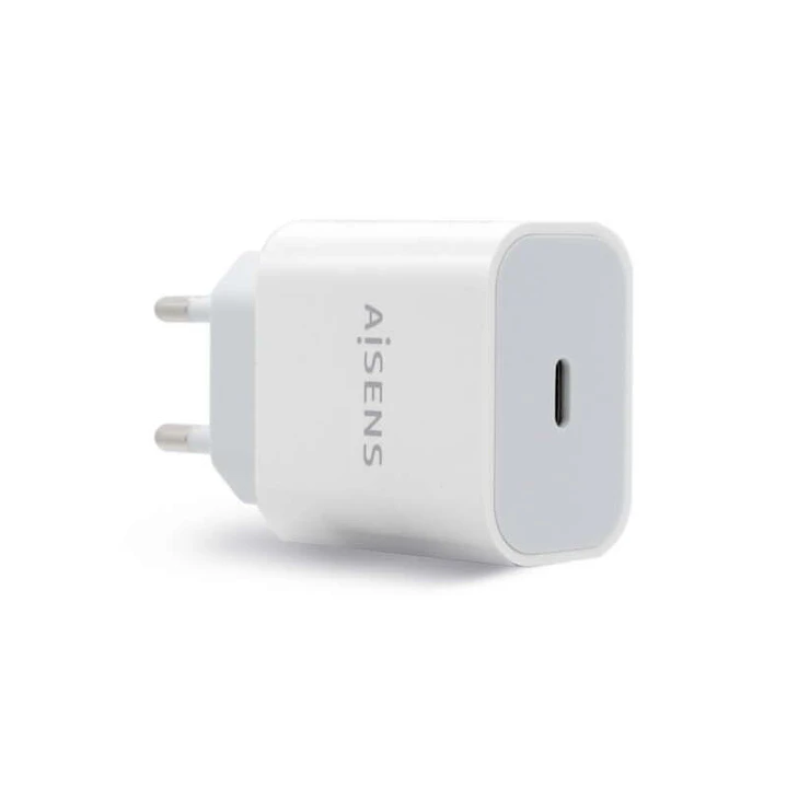 Aisens Cargador para Smartphone USB-C PD3.0 1x USB-C 20W 1