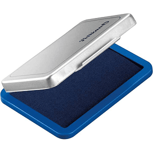 Pelikan Tampon Pelikan N.3 5x7cm - Ideal para Sellos y Manualidades - Tamaño Compacto - Tinta de Alta Calidad - Color Azul