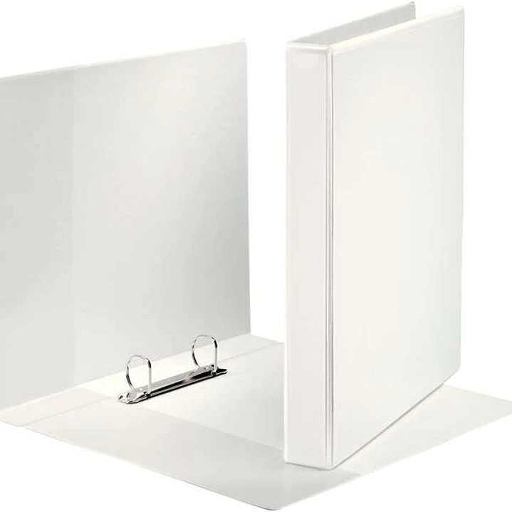 Esselte Canguro Plus Carpeta de Anillas - Formato A4 - Capacidad para 230 Hojas - 2 Anillas de 25mm - Color Blanco 1