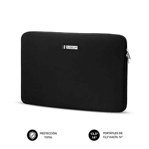 Subblim Business Laptop Sleeve Neoprene Funda para Portatiles hasta 14