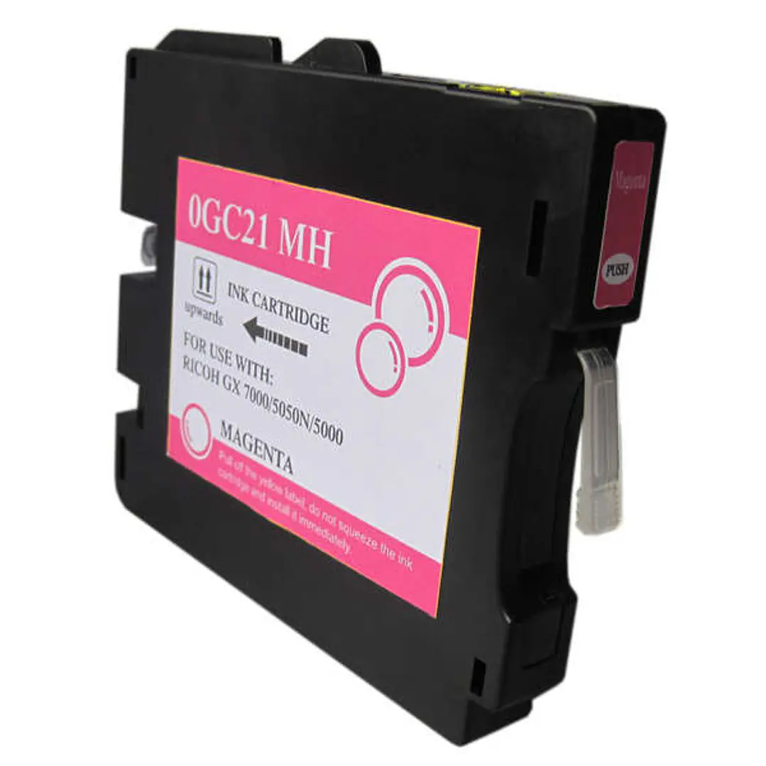 Ricoh GC21M Magenta Cartucho de Tinta Pigmentada Generico - Reemplaza 405534/405538 1