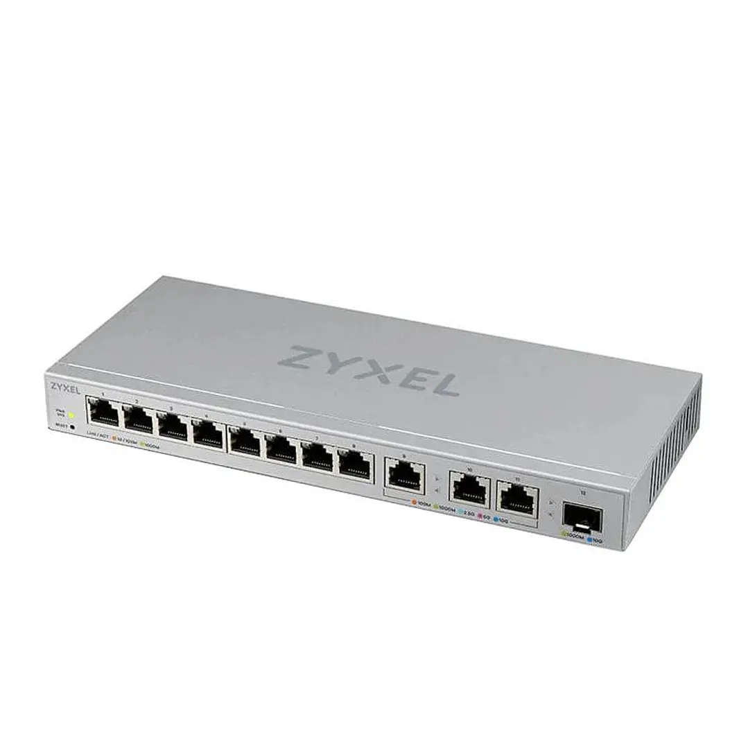 Zyxel XGS1250-12 Switch 8xGb 3xmGig 1/2.5/5/10G 1x 3