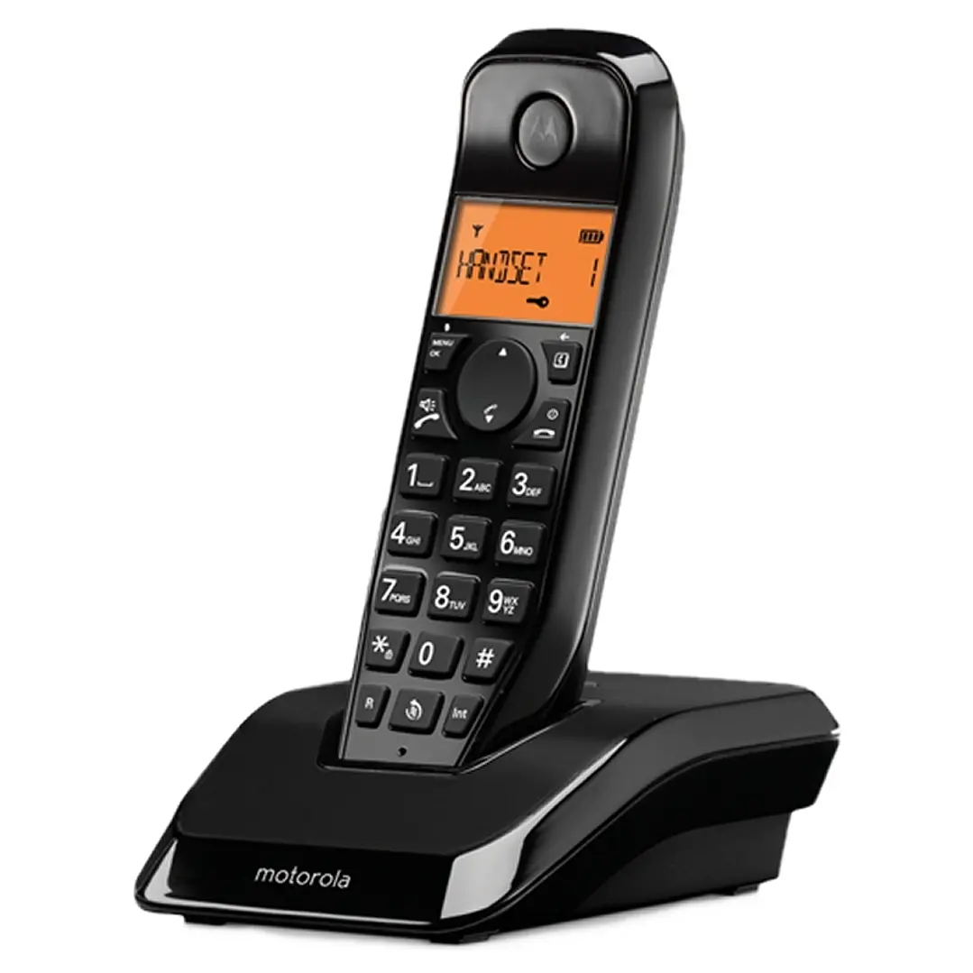 MOTOROLA S1201 Telefono DECT Negro 1