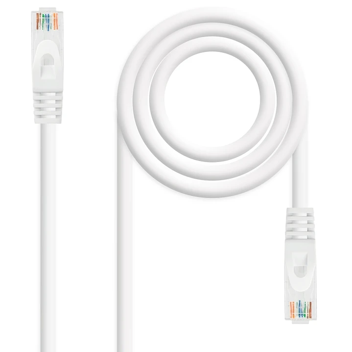 Nanocable Latiguillo Cat. 6A LSZH/UTP 3 M Blanco 1