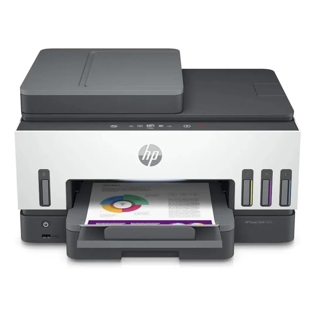 HP Multifunción Smart Tank 7605/ WiFi/ Dúplex/Fax 1
