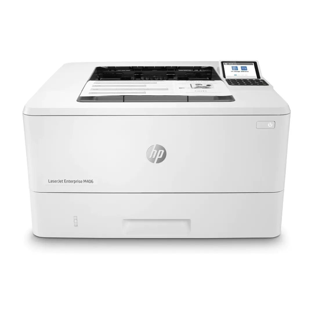 HP Impresora Laserjet Enterprise M406DN Duplex 1