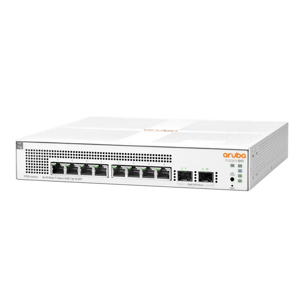 HPE NW IOn 1930 8xGbE PoE 2SFP 124W Switch 2