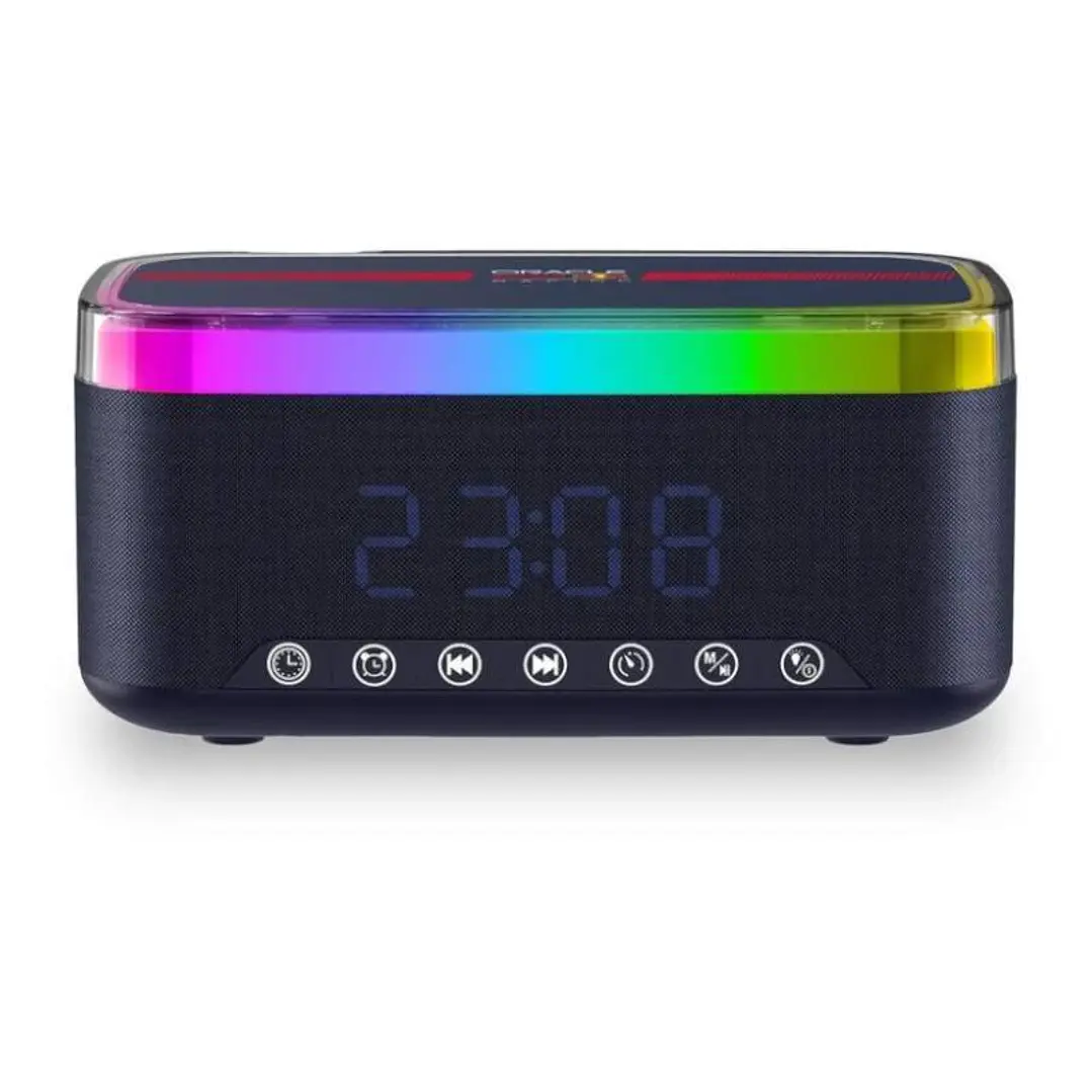 Red Bull Altavoz Radio Despertador Cargador 12W 2