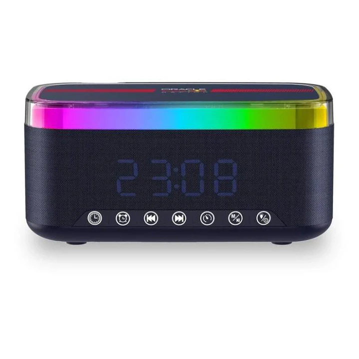 Red Bull Altavoz Radio Despertador Cargador 12W 2
