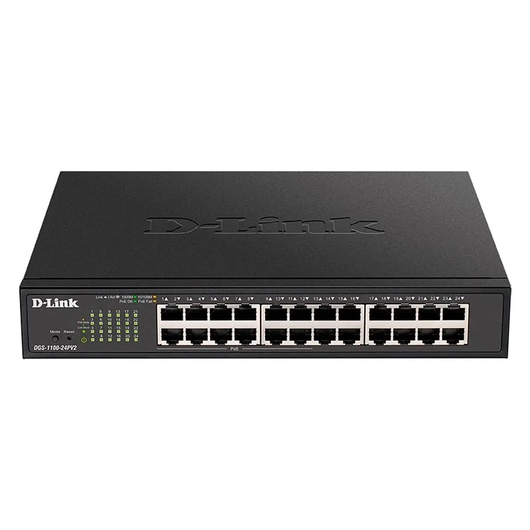 D-Link DGS-1100-24PV2/E Switch 12xGb PoE 12xGb 1