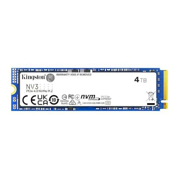 Kingston NV3 SSD 4TB PCIe NVMe Gen 4.0 1
