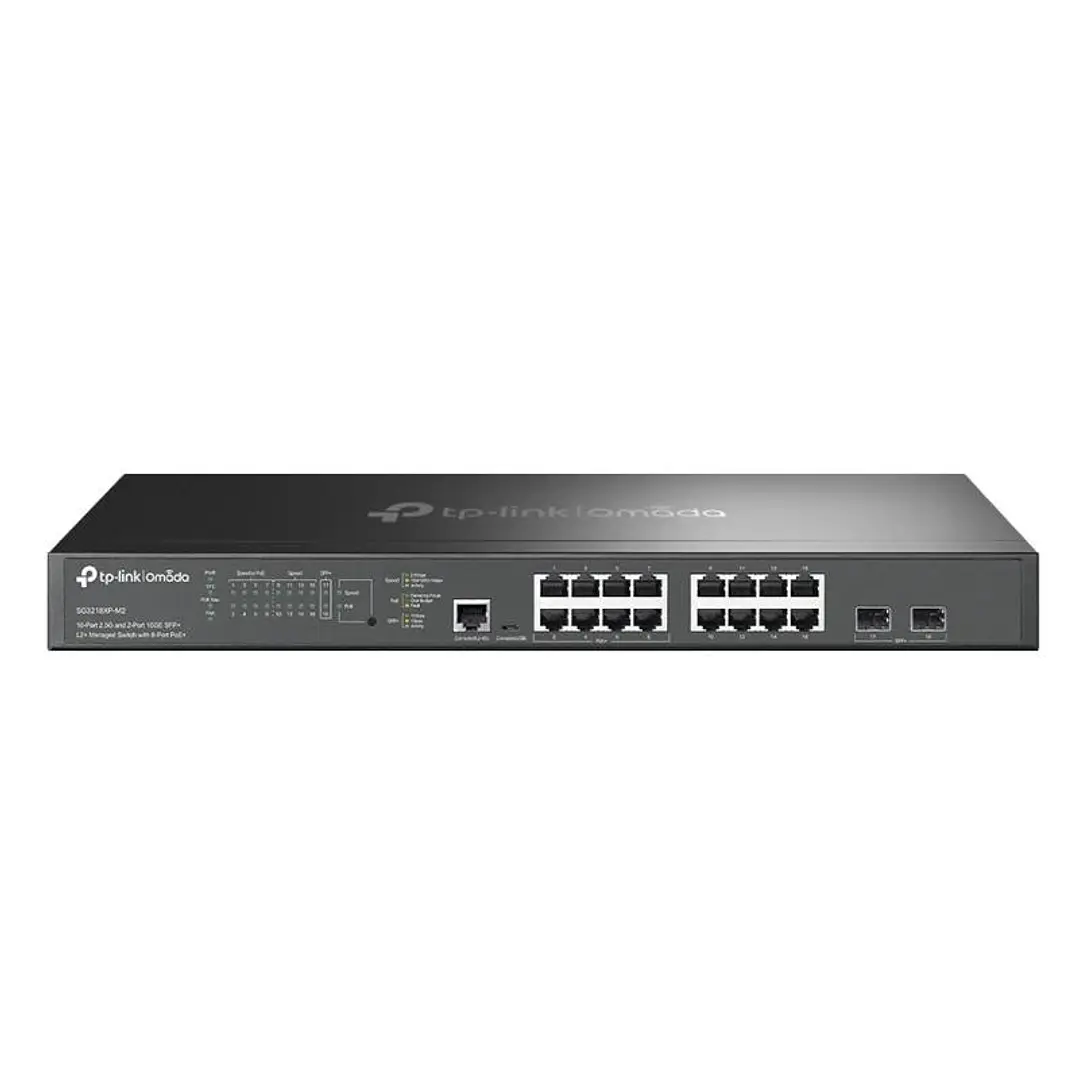 TP-Link SG3218XP-M2 Switch L2+ 8x2.5G PoE+ 8x2.5G 1