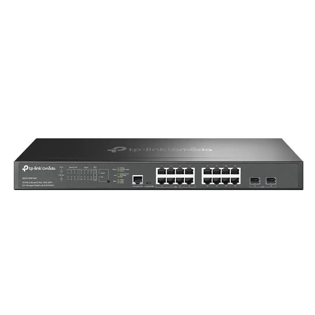 TP-Link SG3218XP-M2 Switch L2+ 8x2.5G PoE+ 8x2.5G 4