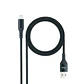 Nanocable Cable Lightining-USB A/M, Negro, 1 M - vignette 1