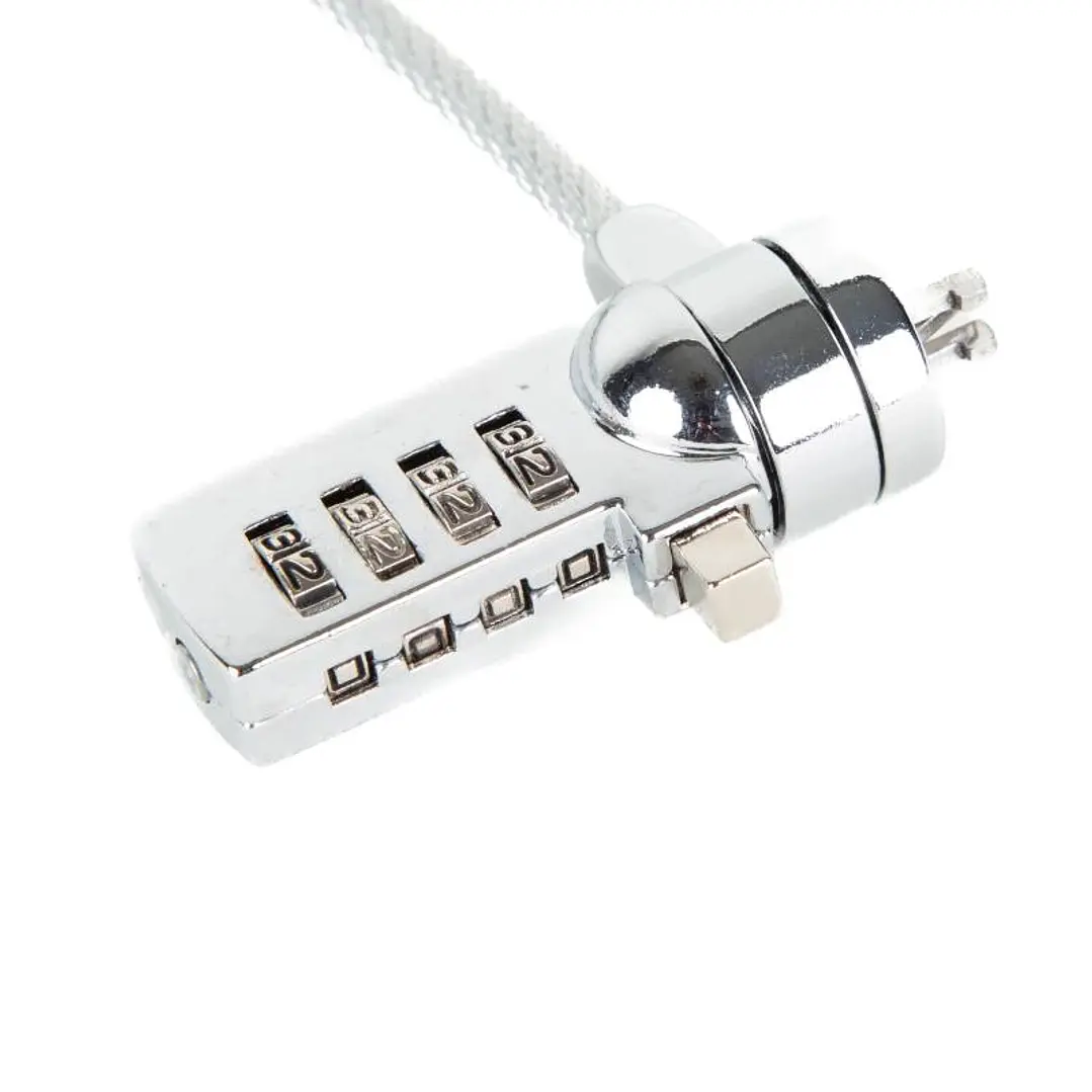iggual Cable seguridad candado 4 dígitos SECURE 4D 2