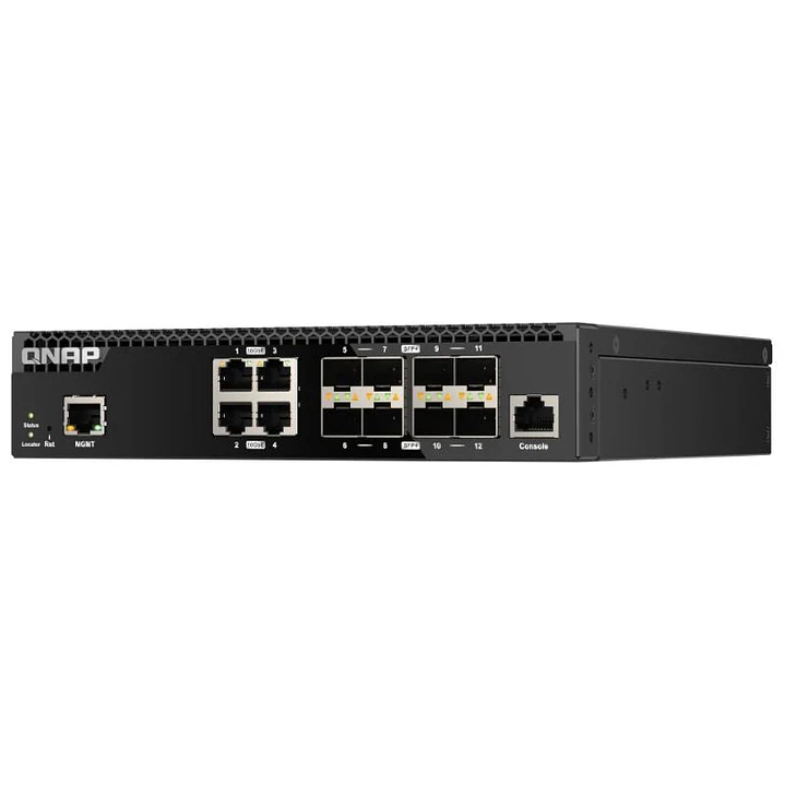 QNAP QSW-M3212R-8S4T Switch 8x10GbE SFP+ 4x10GbE 2