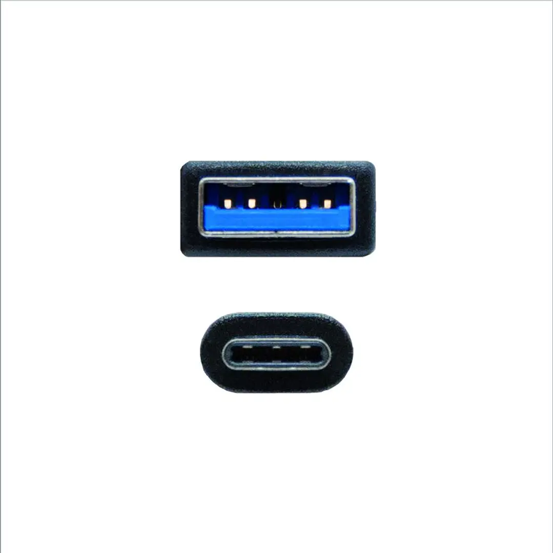 Nanocable Cable USB 3.1 Gen2 USB-C/M-A/M 0,5 M 3