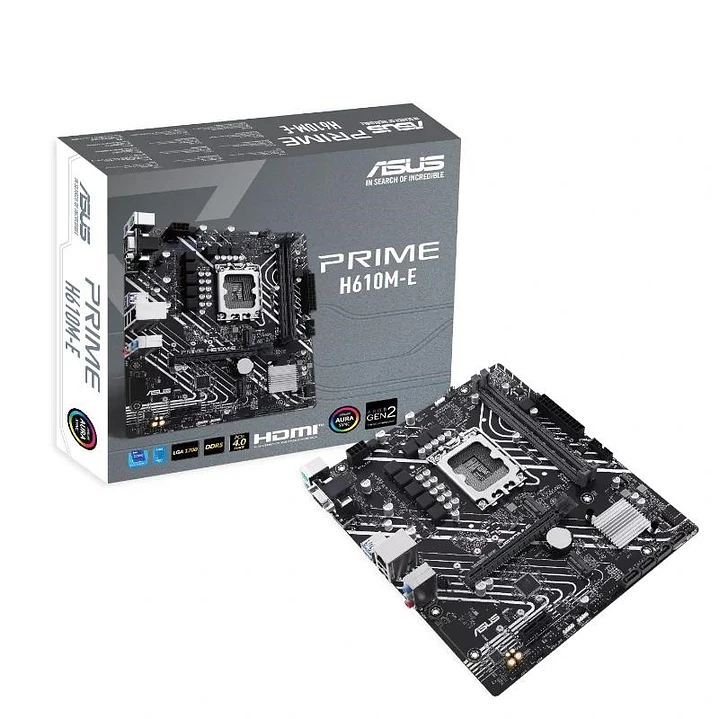 ASUS Placa Base PRIME H610M-E CSM DDR5 1