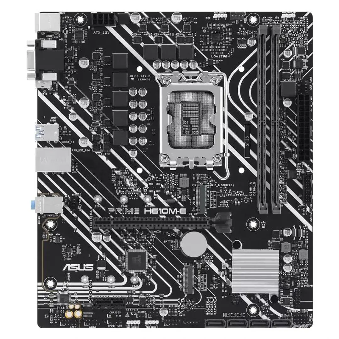 ASUS Placa Base PRIME H610M-E CSM DDR5 2