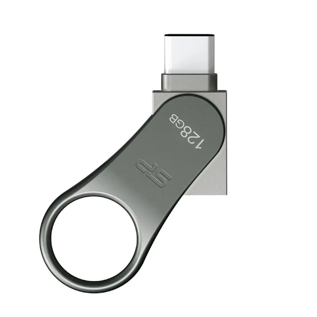 SP Lapiz USB C80 USB-C 3.2 128GB Dual Metalico 3