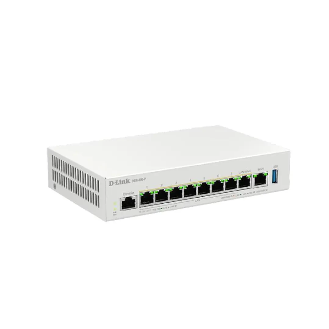 D-Link DBR-600-P Router PoE 9x2.5G 120W 2