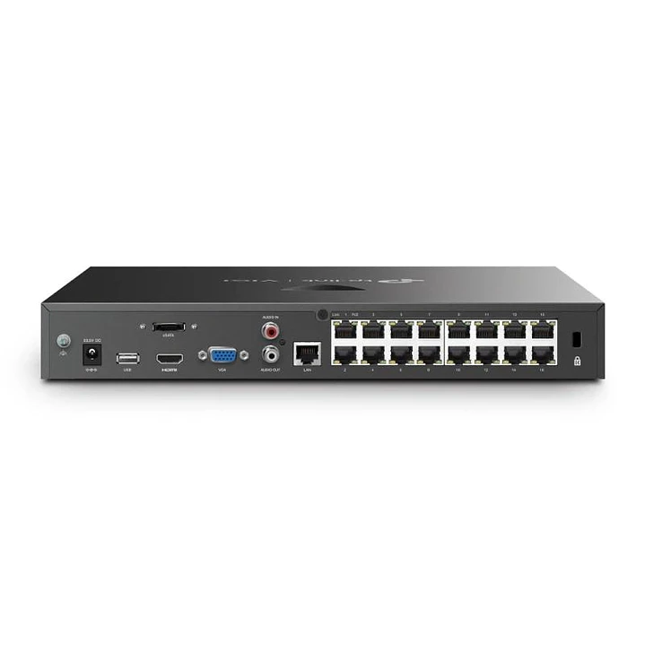 VIGI NVR2016H-16P Grabador IP Rack 02 HDD 16 C PoE 3