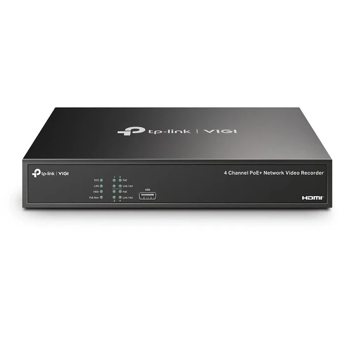 VIGI Grabador IP NVR1004H-4P-2TB Rack 01 HDD 04 C 2