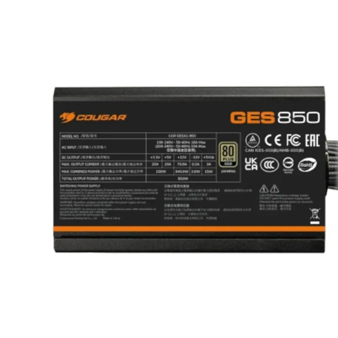 Cougar Fuente GES 850w 80+ Gold 4