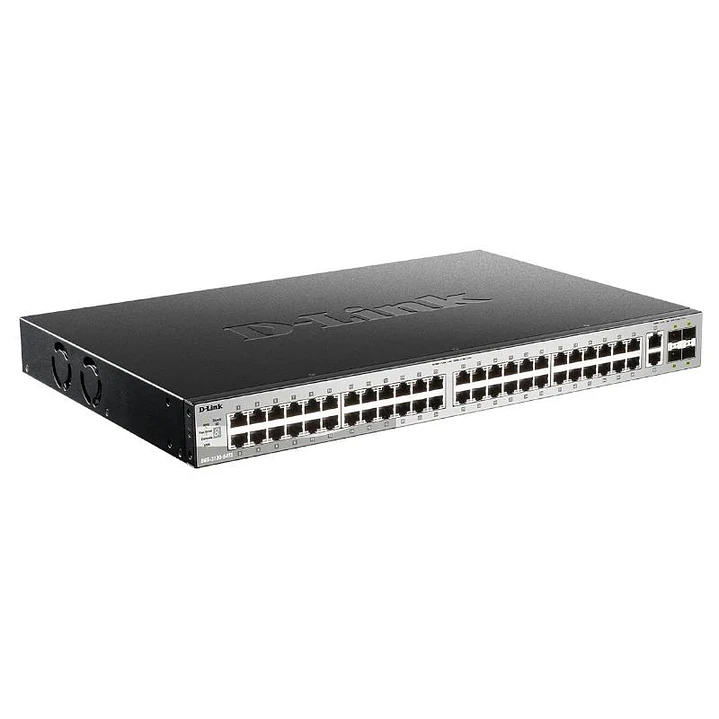 D-Link DGS-3130-54PS/E Switch L3 48xGb PoE 4xSFP+ 2