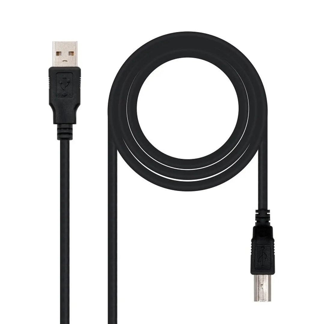 Nanocable Cable USB 2.0 Impresora Tipo A/M-B/M 1 M 1