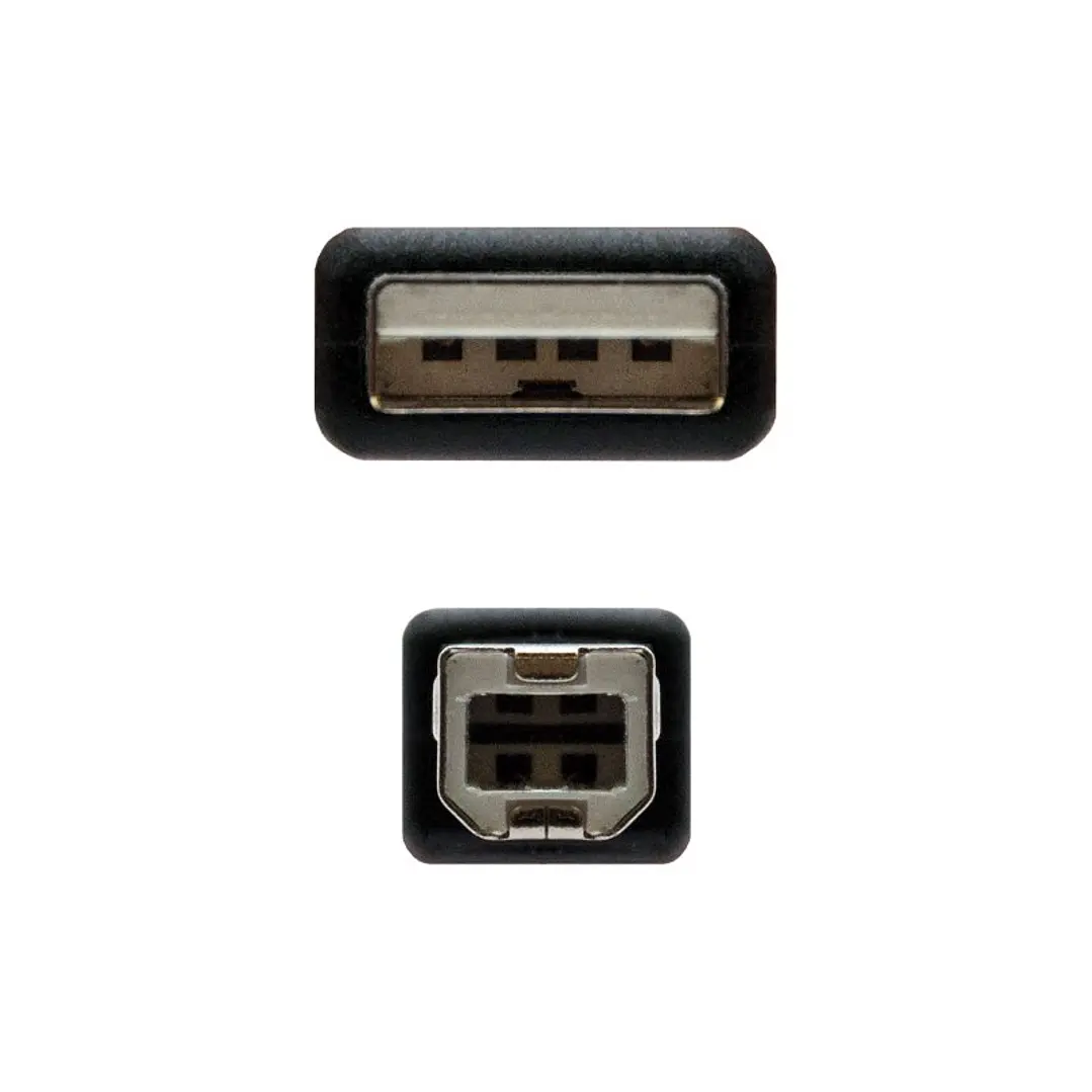 Nanocable Cable USB 2.0 Impresora Tipo A/M-B/M 1 M 3