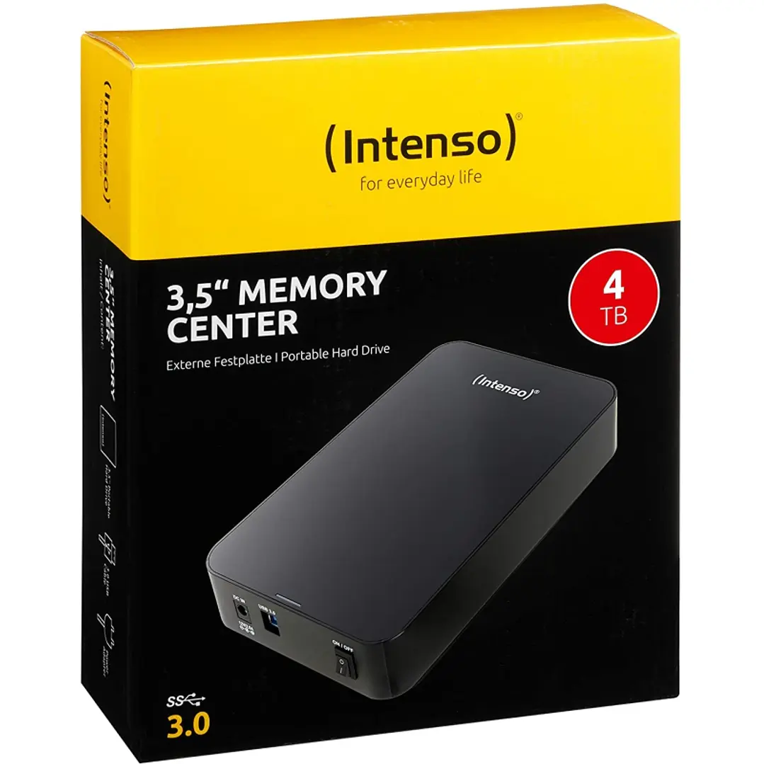 Intenso HDD Externo 6031512 4TB 3.5