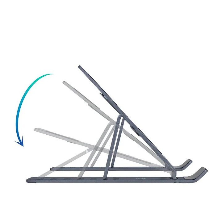 Tooq Soporte elevador plegable portátiles Gris 4