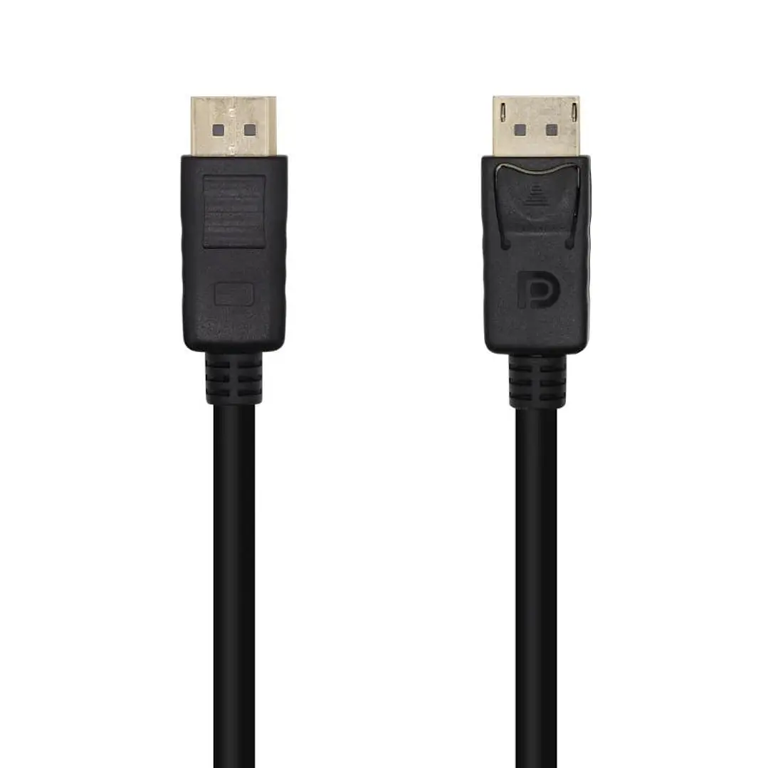 Aisens Cable DP V1.2 4K@60hz DP/M-DP/M negro 2.0m 1