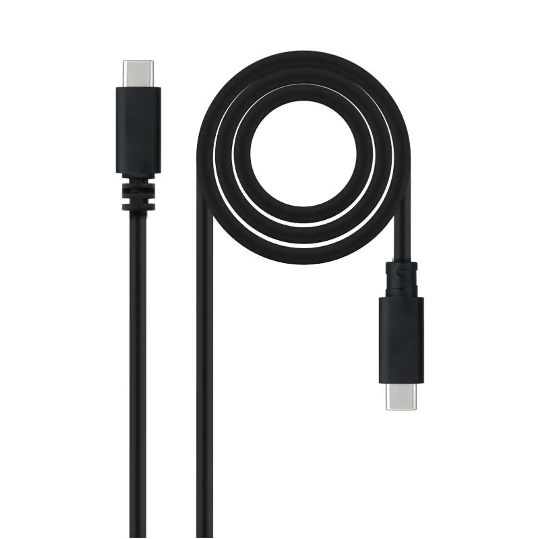 Nanocable Cable USB2.0 3A USB-C/M-USB-C/M 1.5 M 1