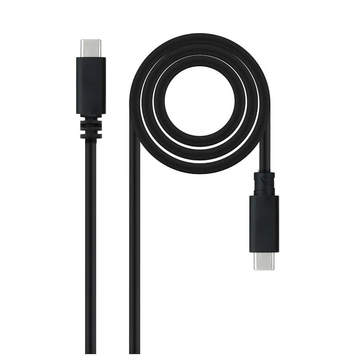 Nanocable Cable USB2.0 3A USB-C/M-USB-C/M 1.5 M 1