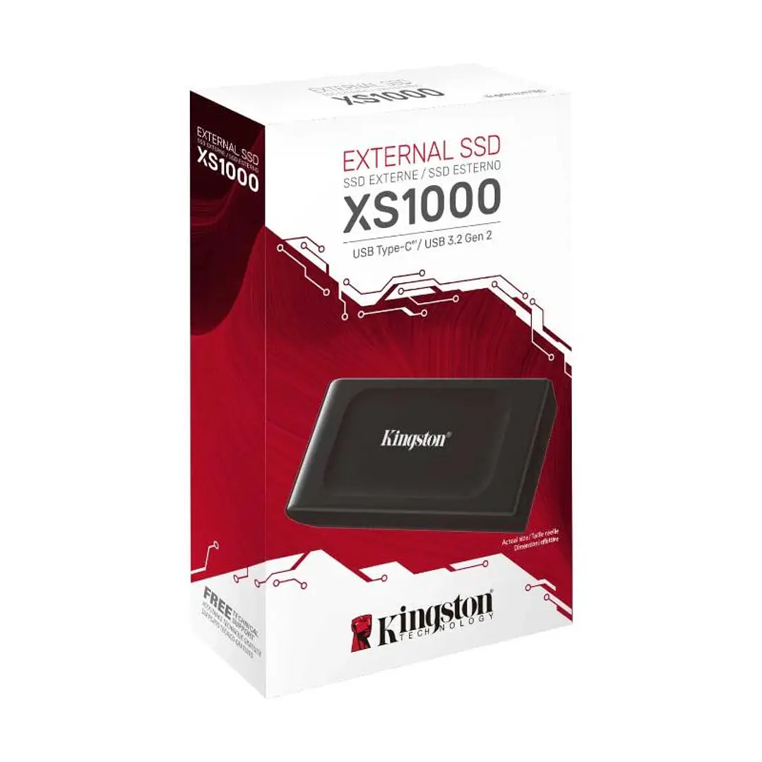 Kingston XS1000 Portable SSD 1Tb USB 3.2 tipo-C 2
