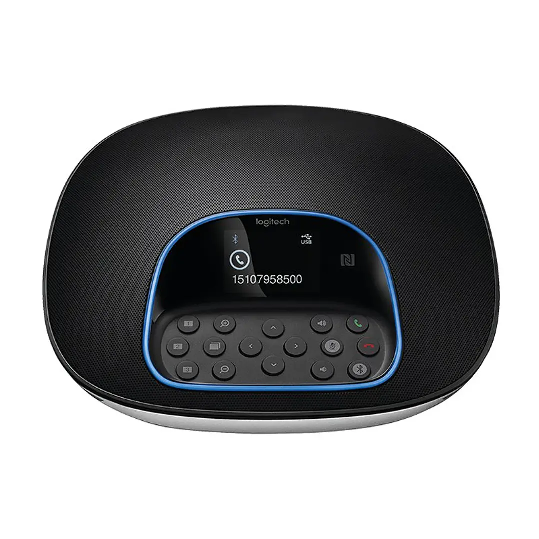 Logitech Equipo videoconf Full HD 4Mic+altavoz 4