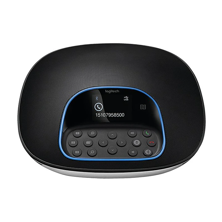 Logitech Equipo videoconf Full HD 4Mic+altavoz 4